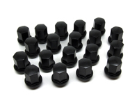 Ecrous de Roue PACK DE 20 Noir. Porsche 911 1965-89 / 964 / 993 / 944 / 968 / 928 / 924 - 99918200336, 999.182.003.36, 999-182-003-36